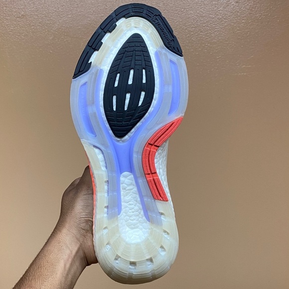 Adidas UltraBoost 22 “White Black Solar Red” Running Sneakers 11.5 Women 10 Men main image 14